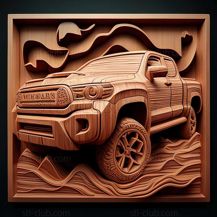 3D модель Toyota Tundra (STL)